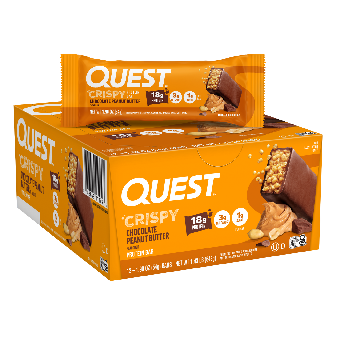 chocolate-peanut-butter-crispy-hero-protein-bars-z8 400095_QN_USA_Pkg_Crispy_ProteinBar_CPB_12ctCarton_3D_Composite_Force.png