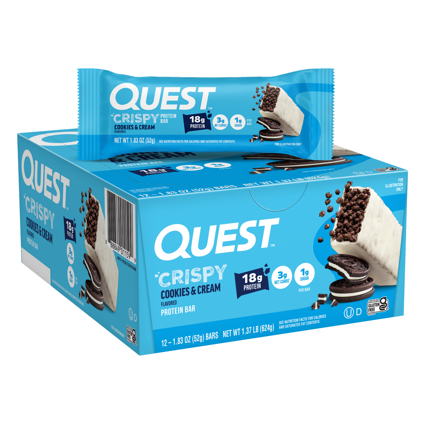 cookies-and-cream-crispy-hero-protein-bars-l1 400111_QN_USA_Pkg_Crispy_ProteinBar_CAC_12ctCarton_3D_Composite_Force.png